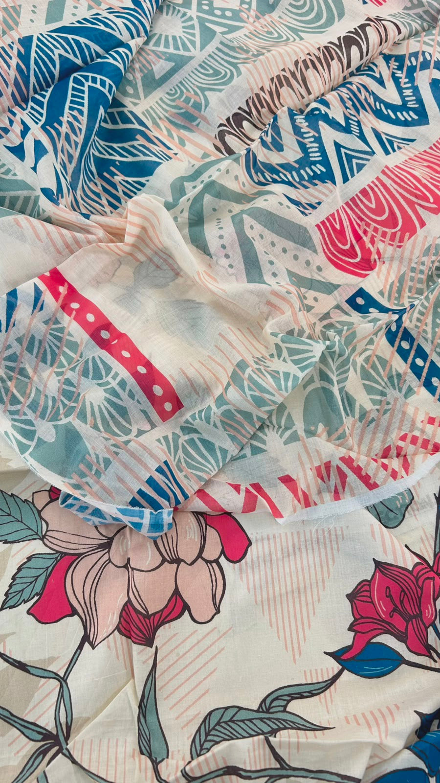 ZESH LAWN 2 PC SHIRT DUPATTA