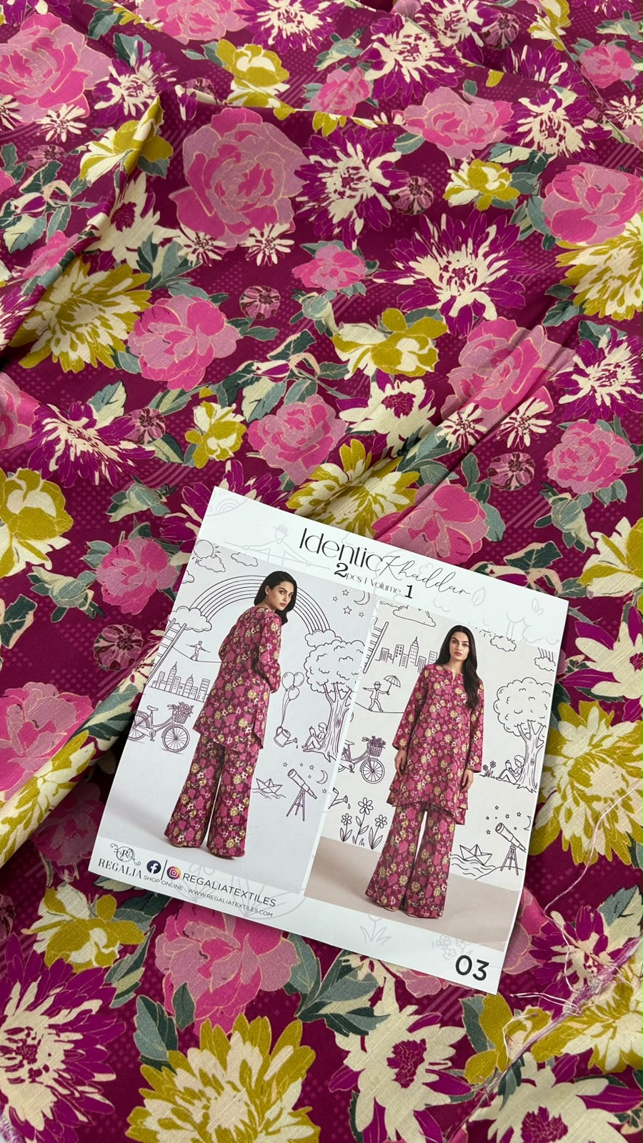 KHADDAR 2 PC SHIRT TROUSER