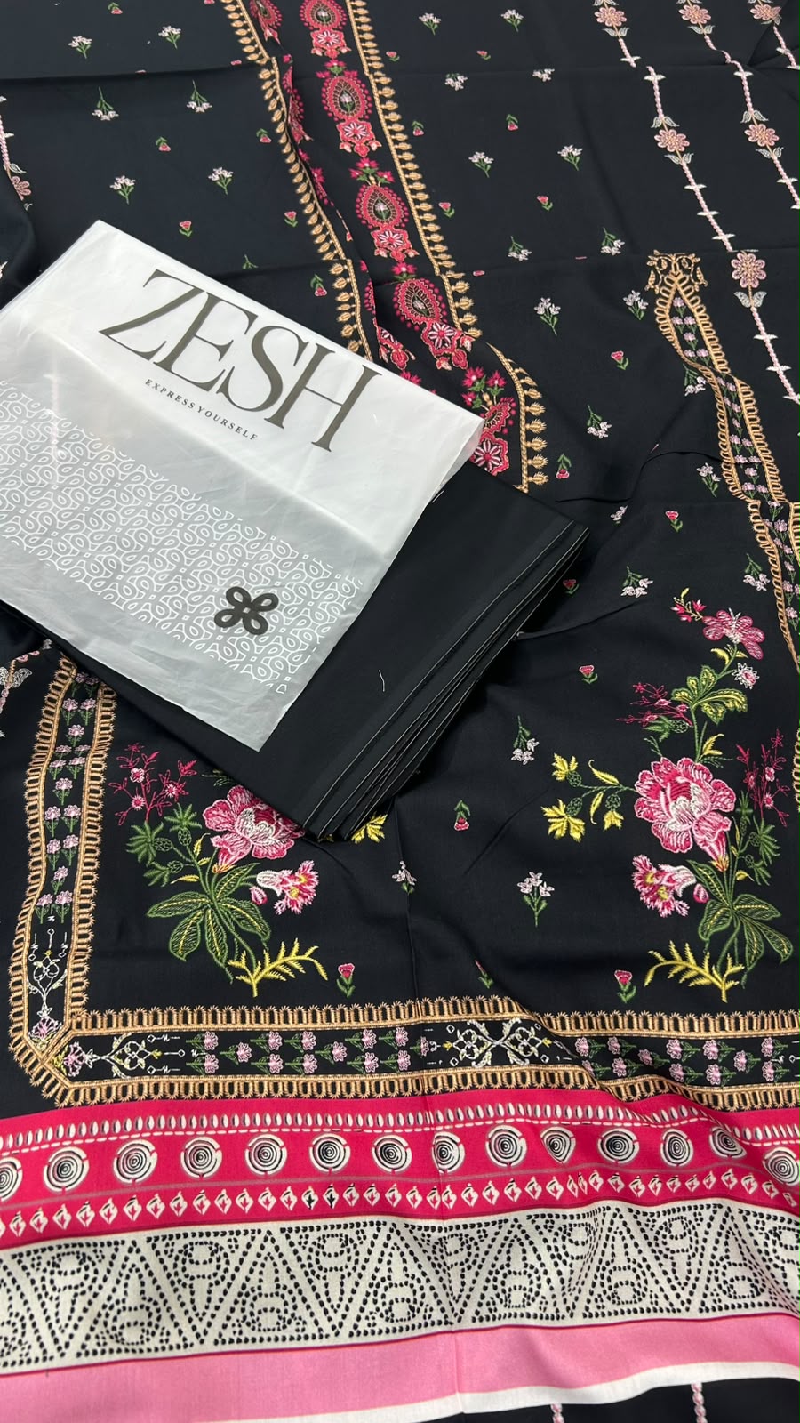 ZESH VISCOSE 2 PC SHIRT TROUSER