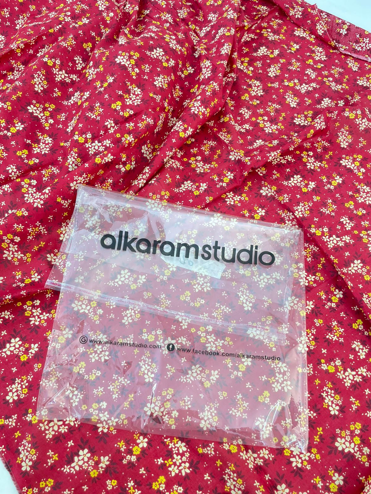 ALKARAM 2 PC SHIRT TROUSER ALLOVER