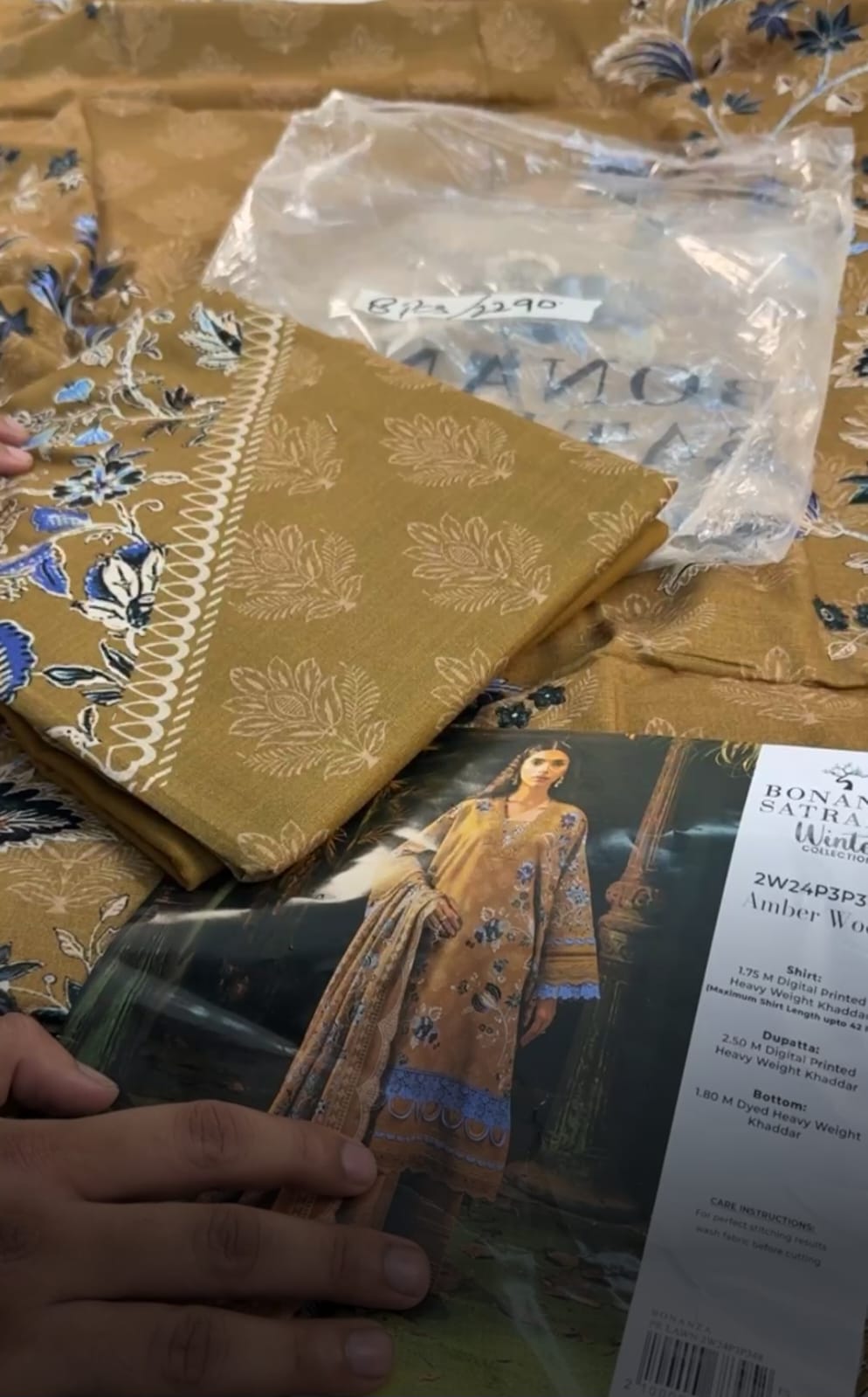 BONANZA KHADDAR 3 PC