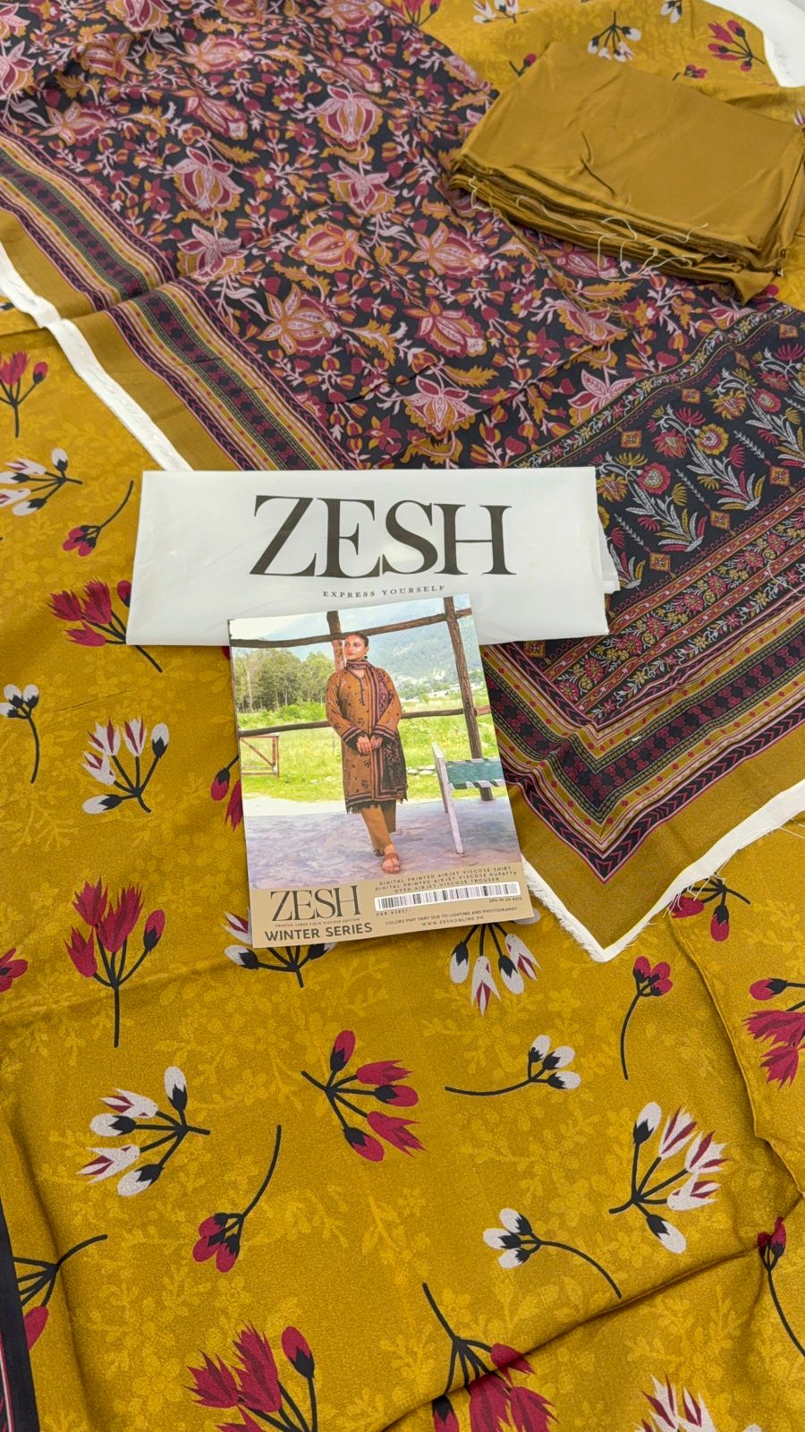 ZESH LINEN WINTER 3 PC