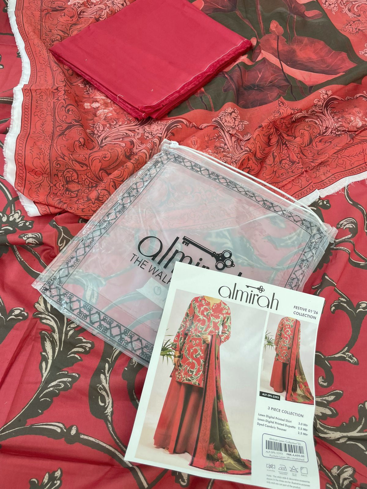 ALMIRAH LAWN 3 PC