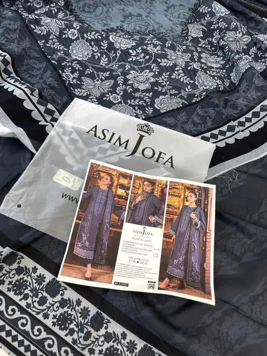 ASIMJOFA LAWN 3PC