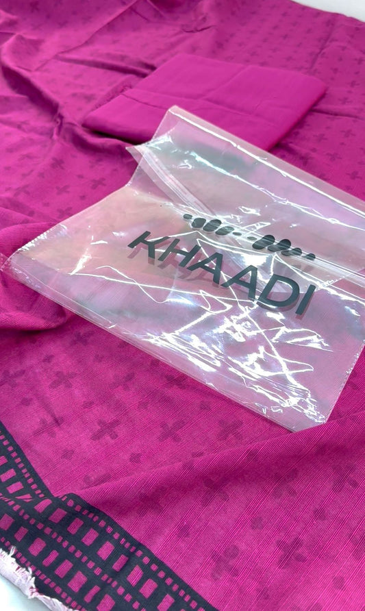 KHAADI 2 PC KHADDAR SHIRT TROUSER