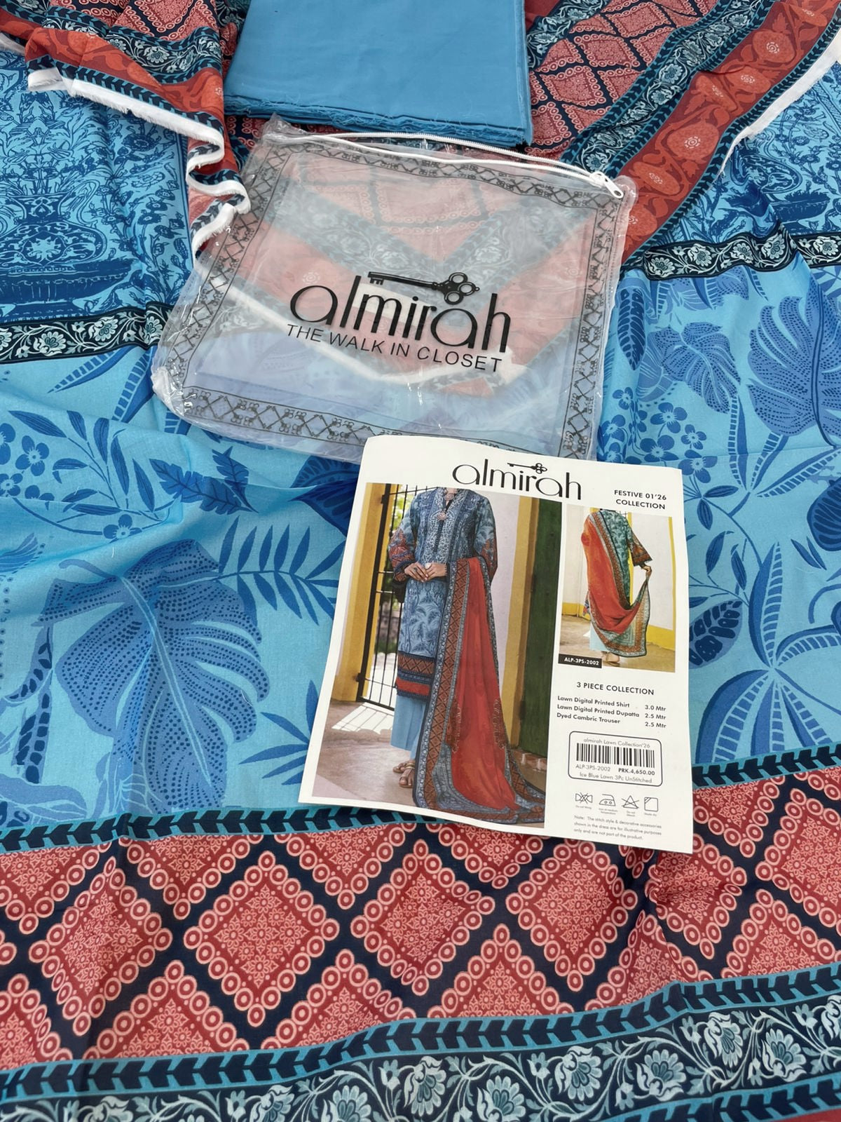 ALMIRAH LAWN 3 PC