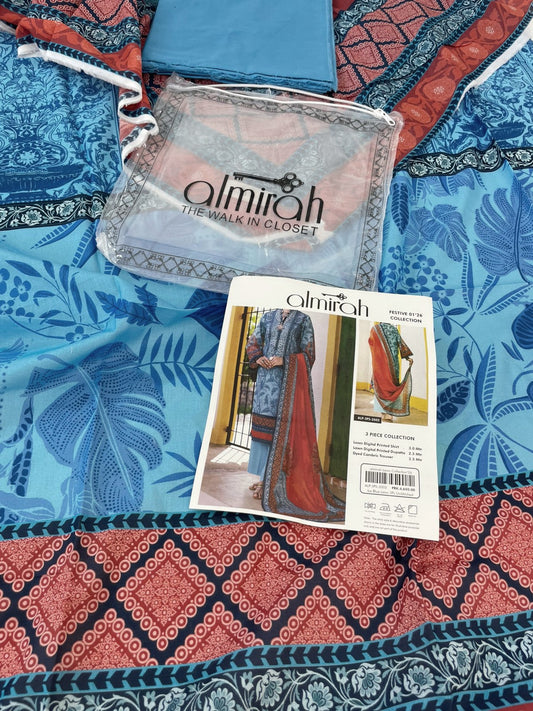 ALMIRAH LAWN 3 PC
