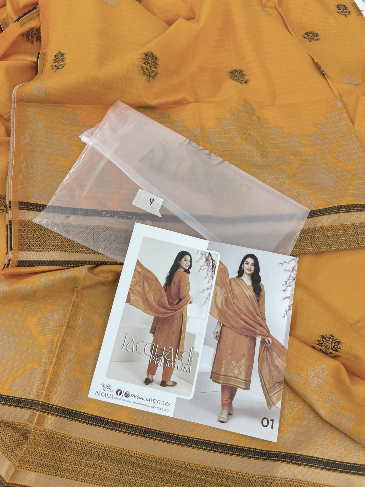 LUXURY LAWN JACQUARD 3PC
