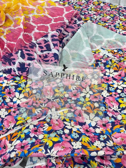 SAPPHIRE LAWN SHIRT DUPATTA 2 PC