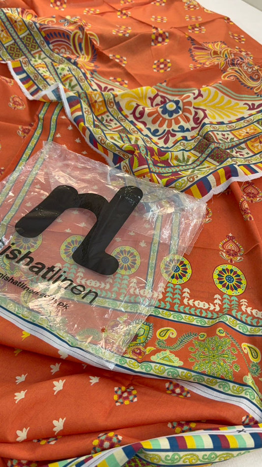 NISHAT 2PC SHIRT DUPATTA
