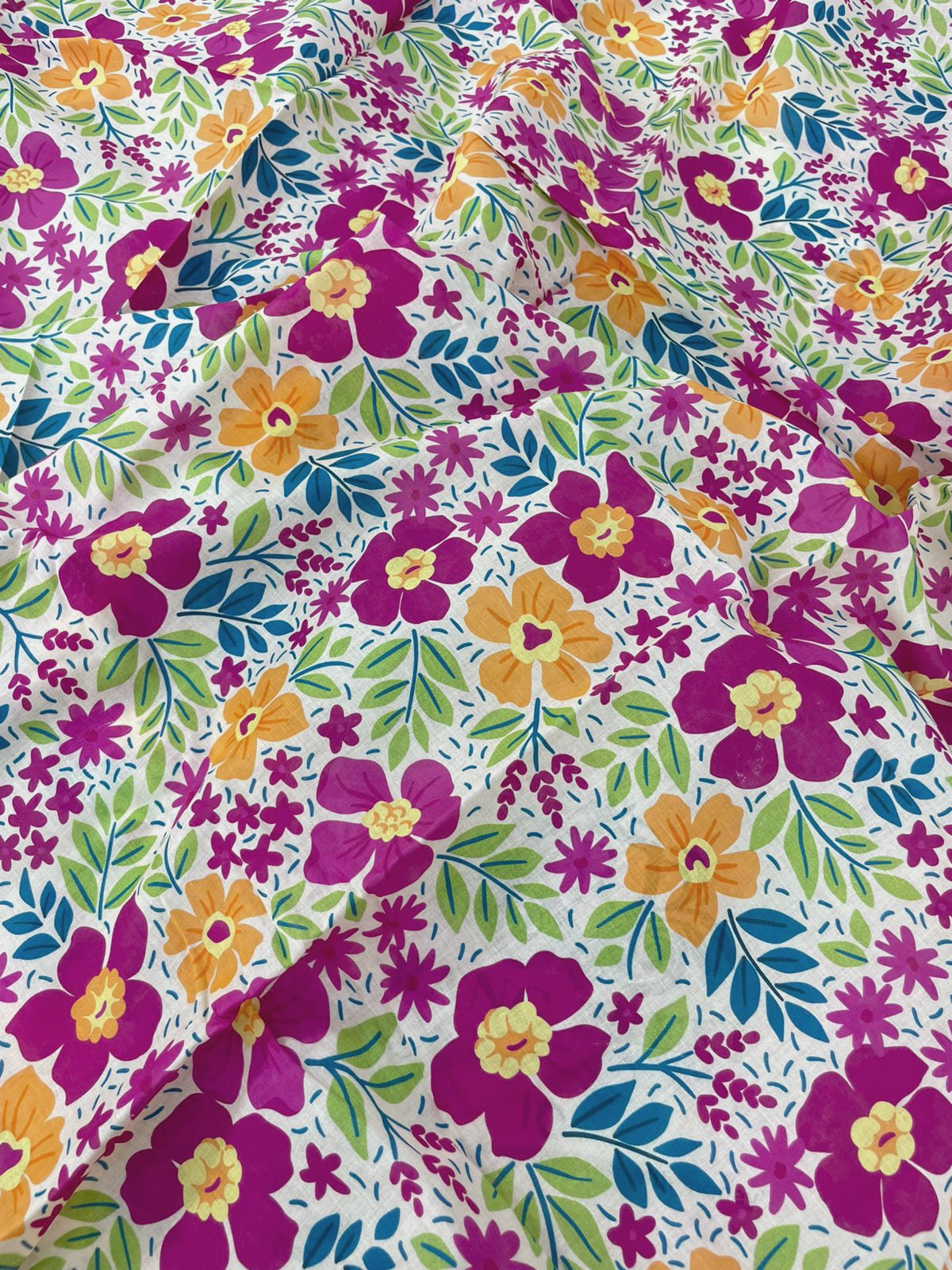 MIX BRAND ALLOVER LAWN 2 PC