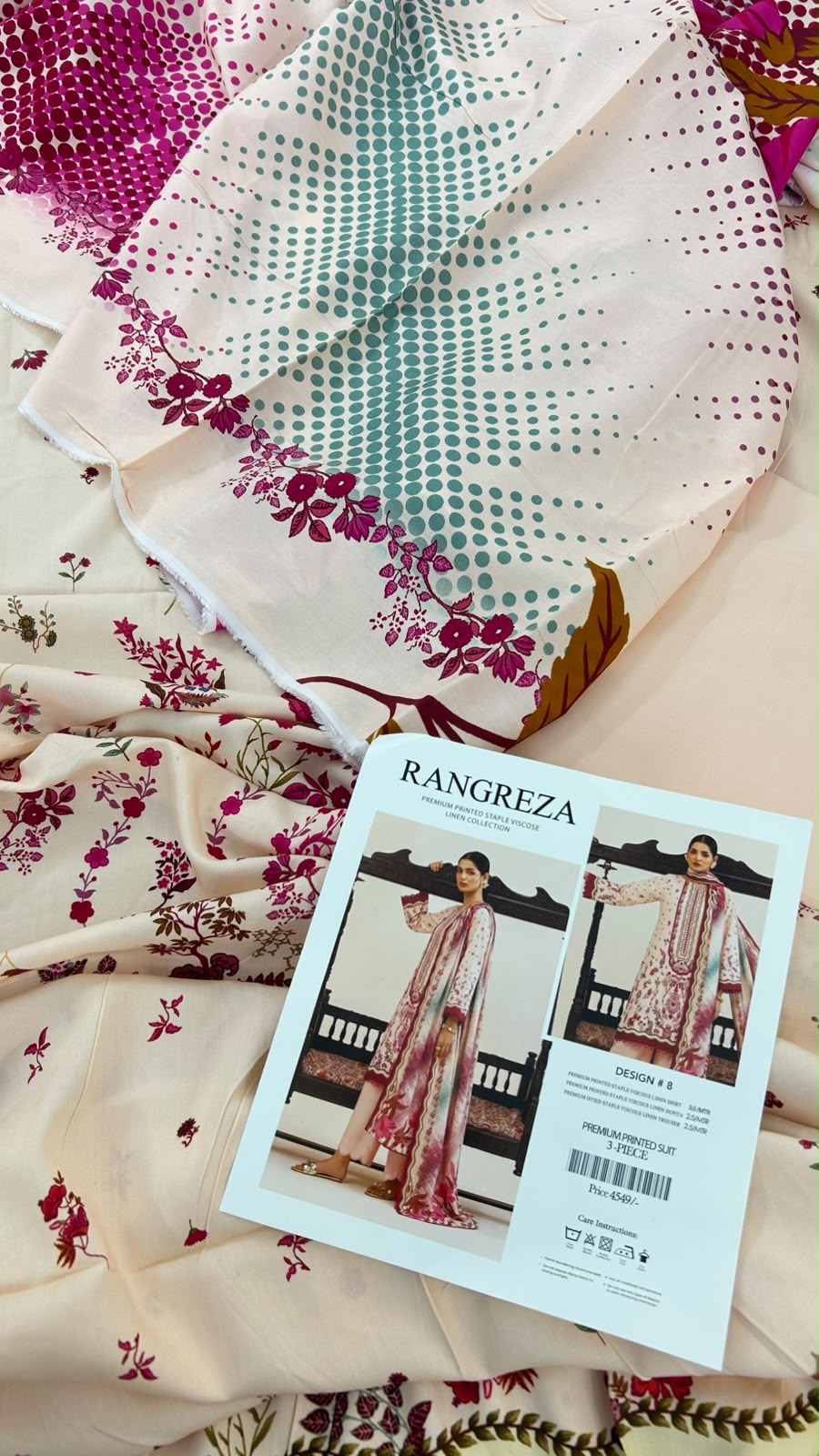 RANGREZA VISCOSE 3 PC
