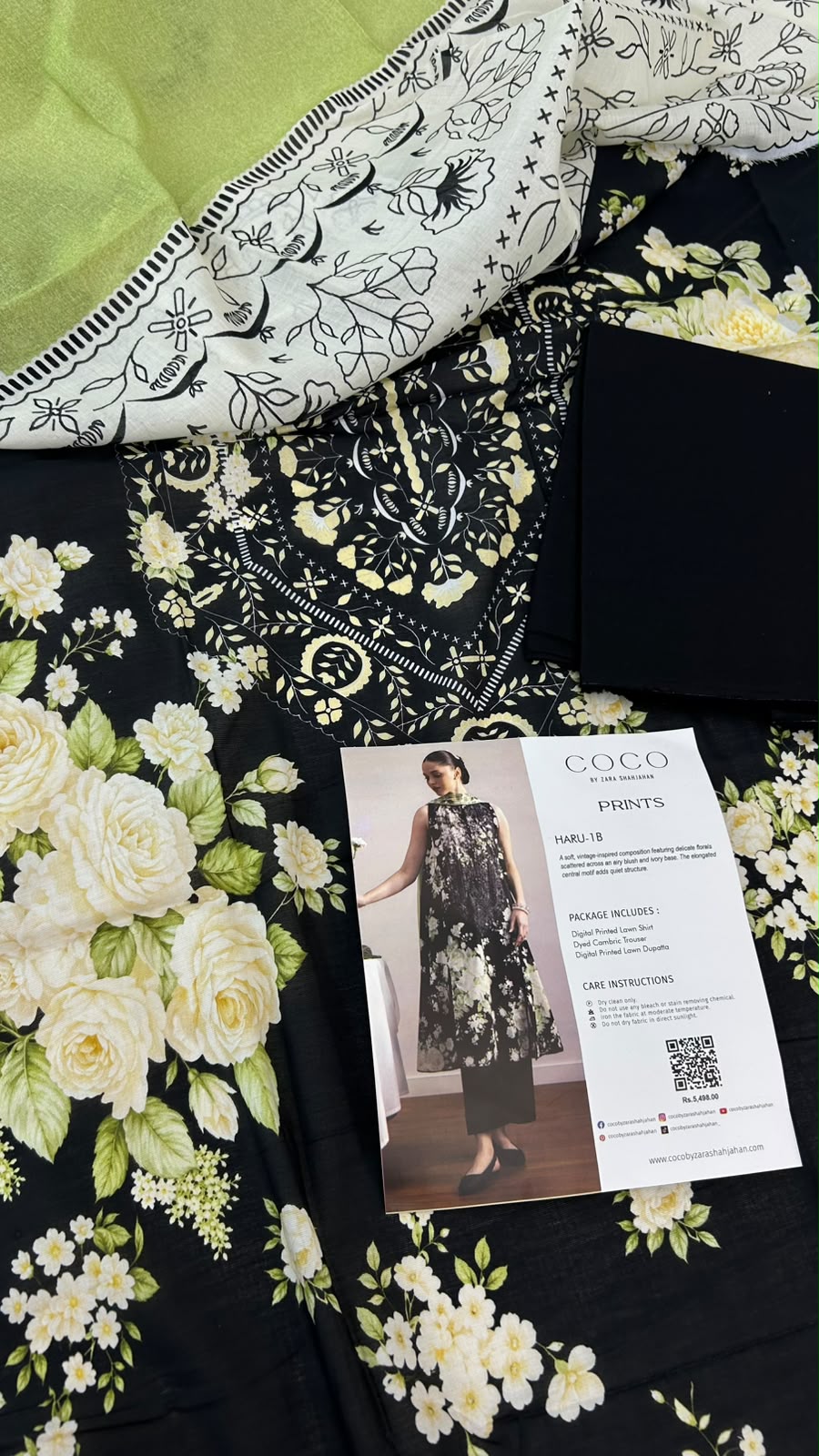 COCO ZARASHAH LAWN 3 PC