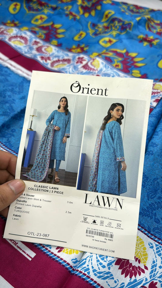ORIENT LAWN 3 PC