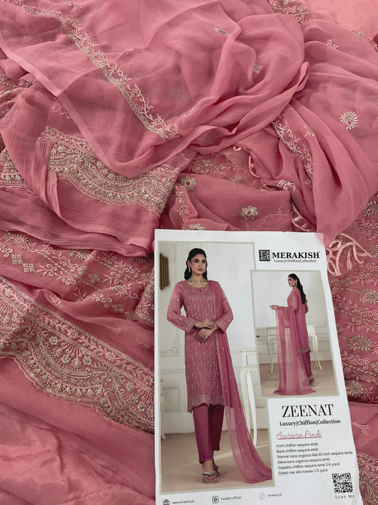 LUXURY CHIFFON 3 PC