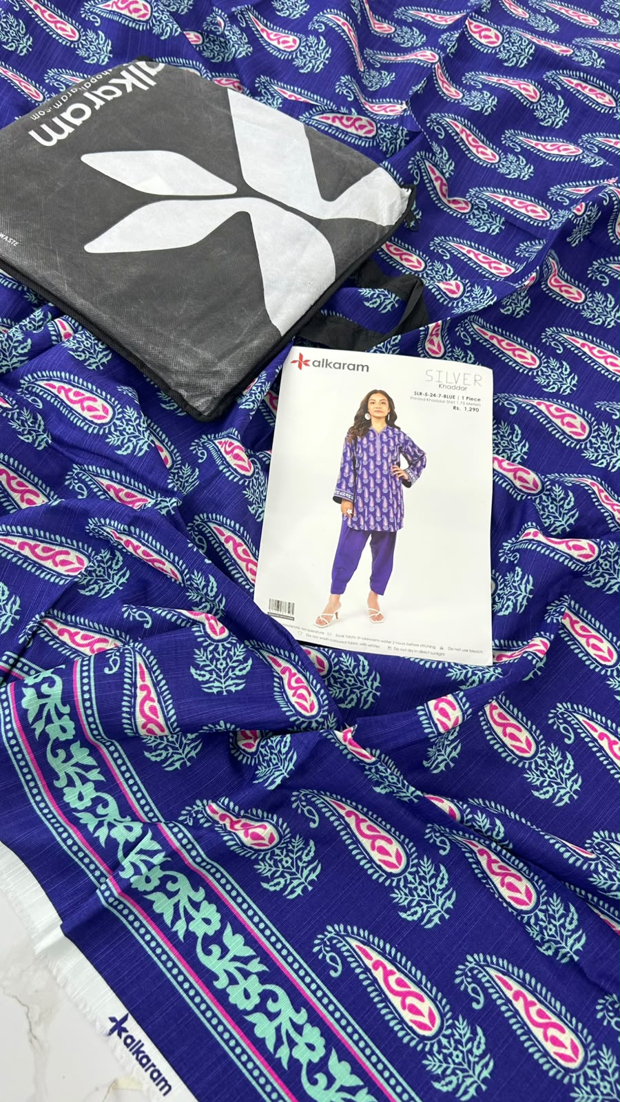 ALKARAM KHADDAR SHIRT