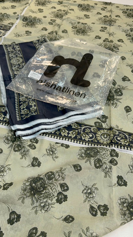 NISHAT 2PC SHIRT DUPATTA