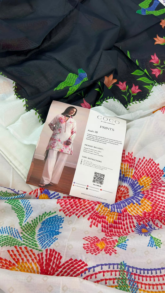 COCO ZARASHAH LAWN 3 PC