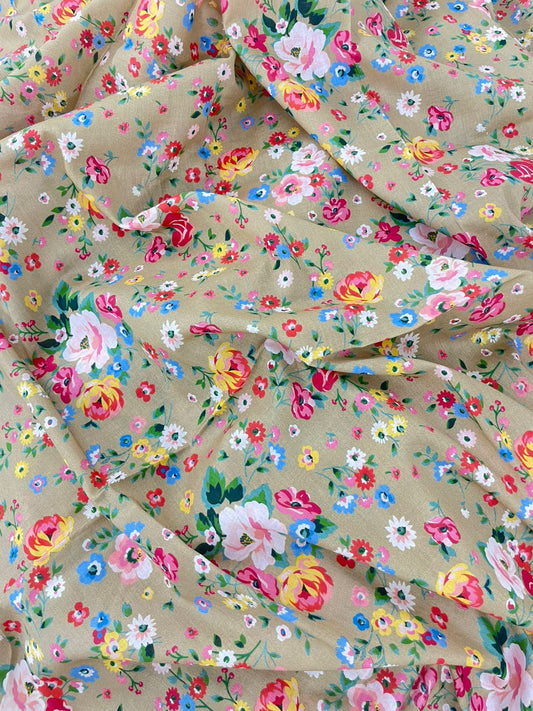 MIX BRAND ALLOVER LAWN 2 PC