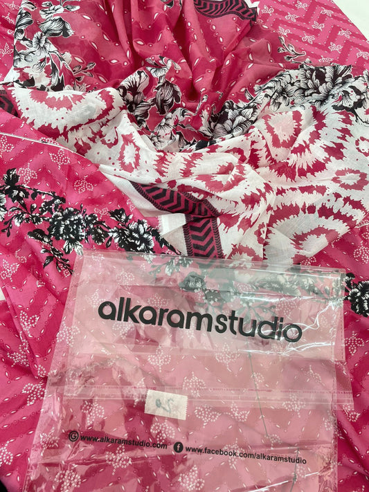 ALKARAM LAWN 2 PC SHIRT DUPATTA
