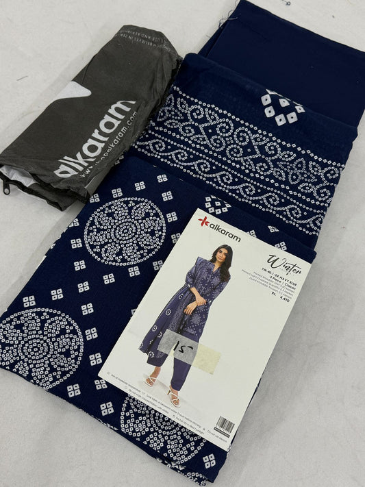 ALKARAM KHADDAR 3 PC