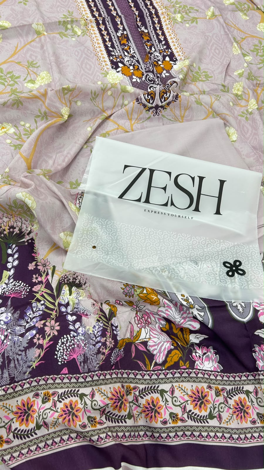 ZESH VISCOSE 2 PC SHIRT TROUSER
