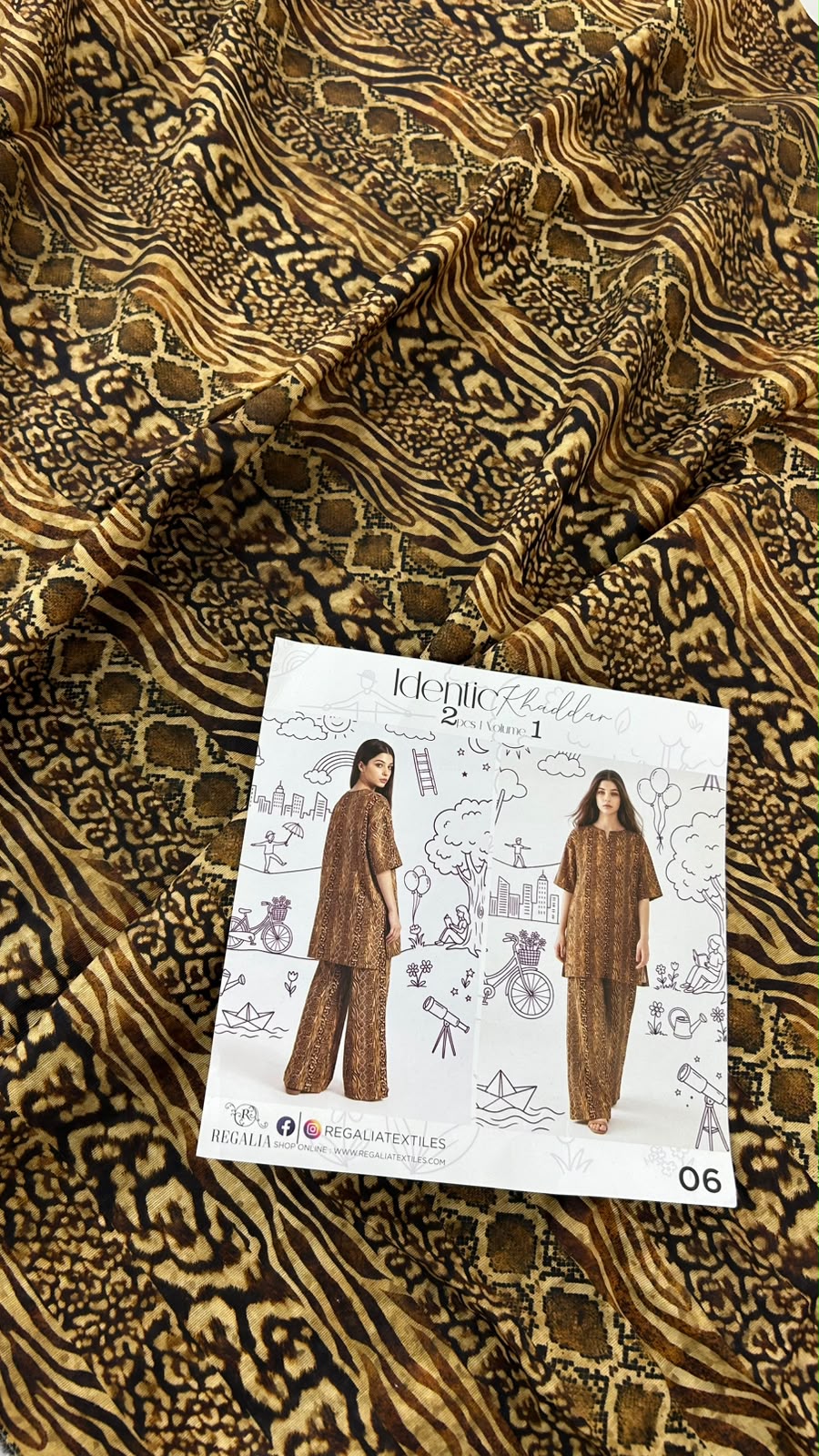 KHADDAR 2 PC SHIRT TROUSER