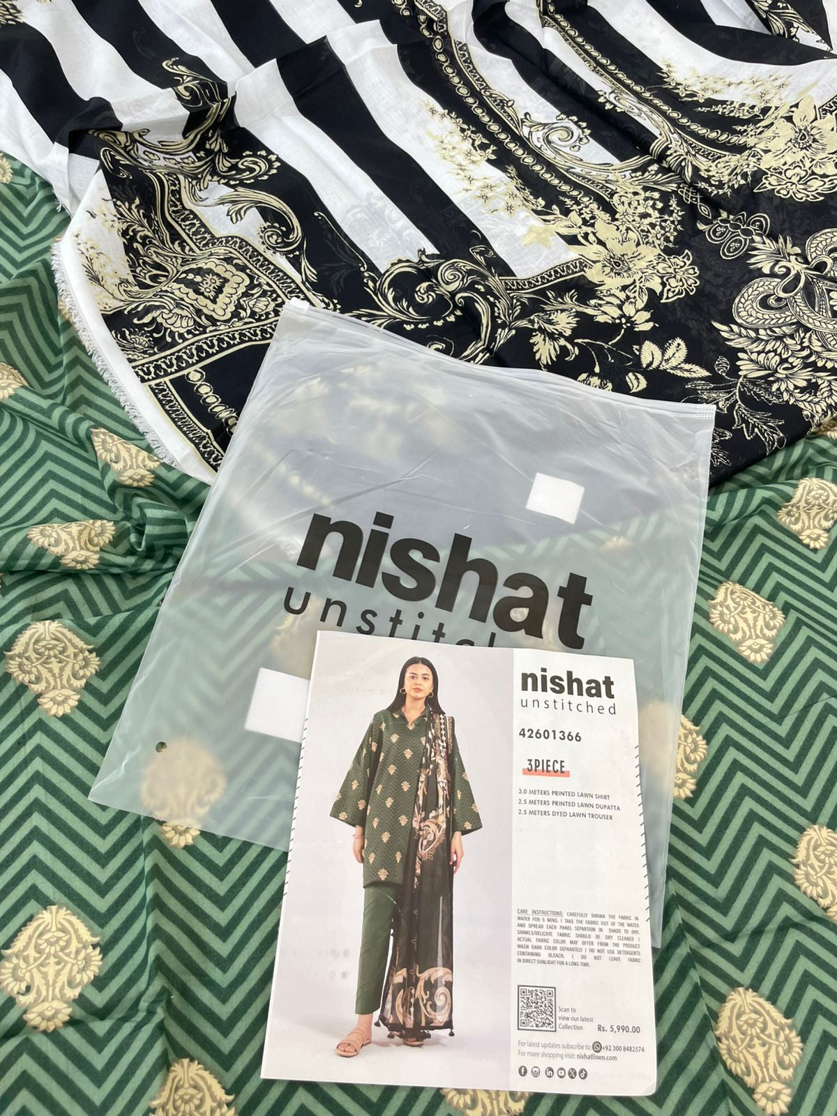 NISHAT LAWN 3PC