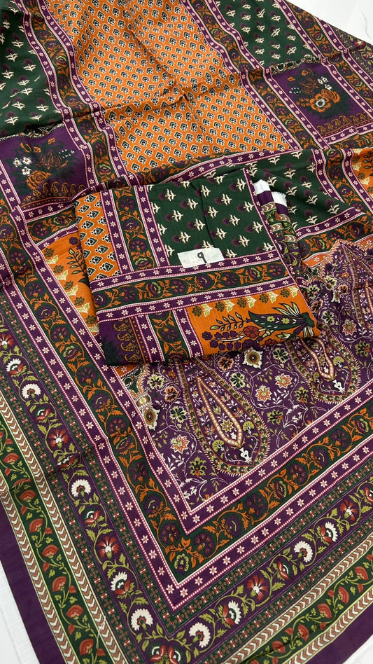 ETHNC 2 PC KHADDAR (DUPATTAY) DEAL