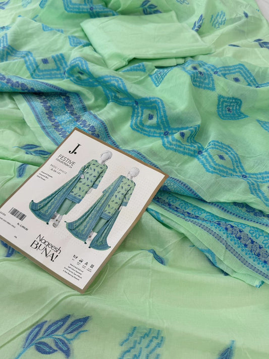 J. LAWN JACQUARD 3 PC