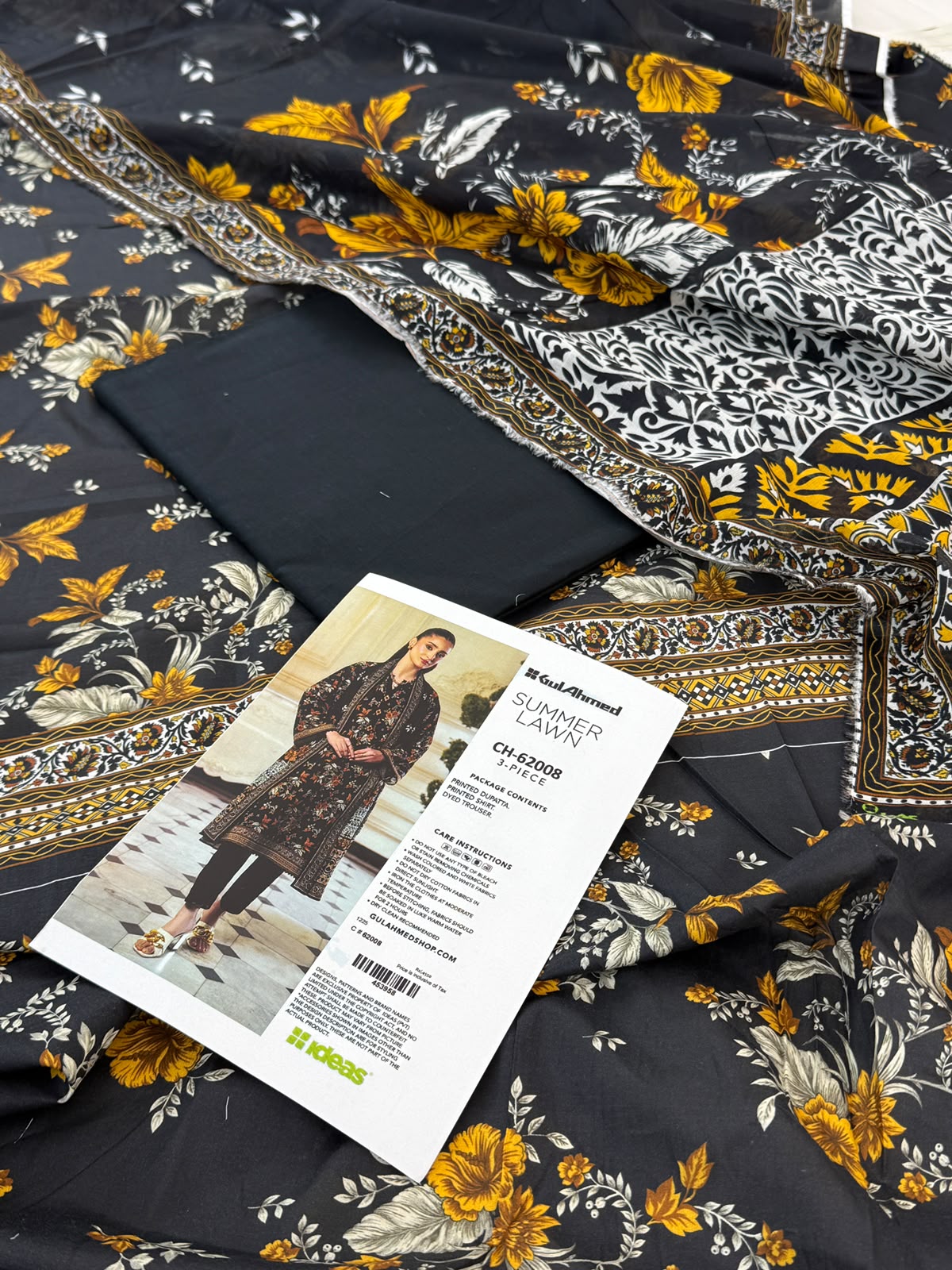 GULAHMED LAWN 3 PC