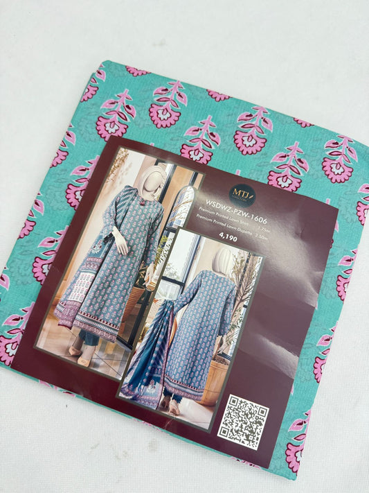 MTJ LAWN 2 PC SHIRT DUPATTA
