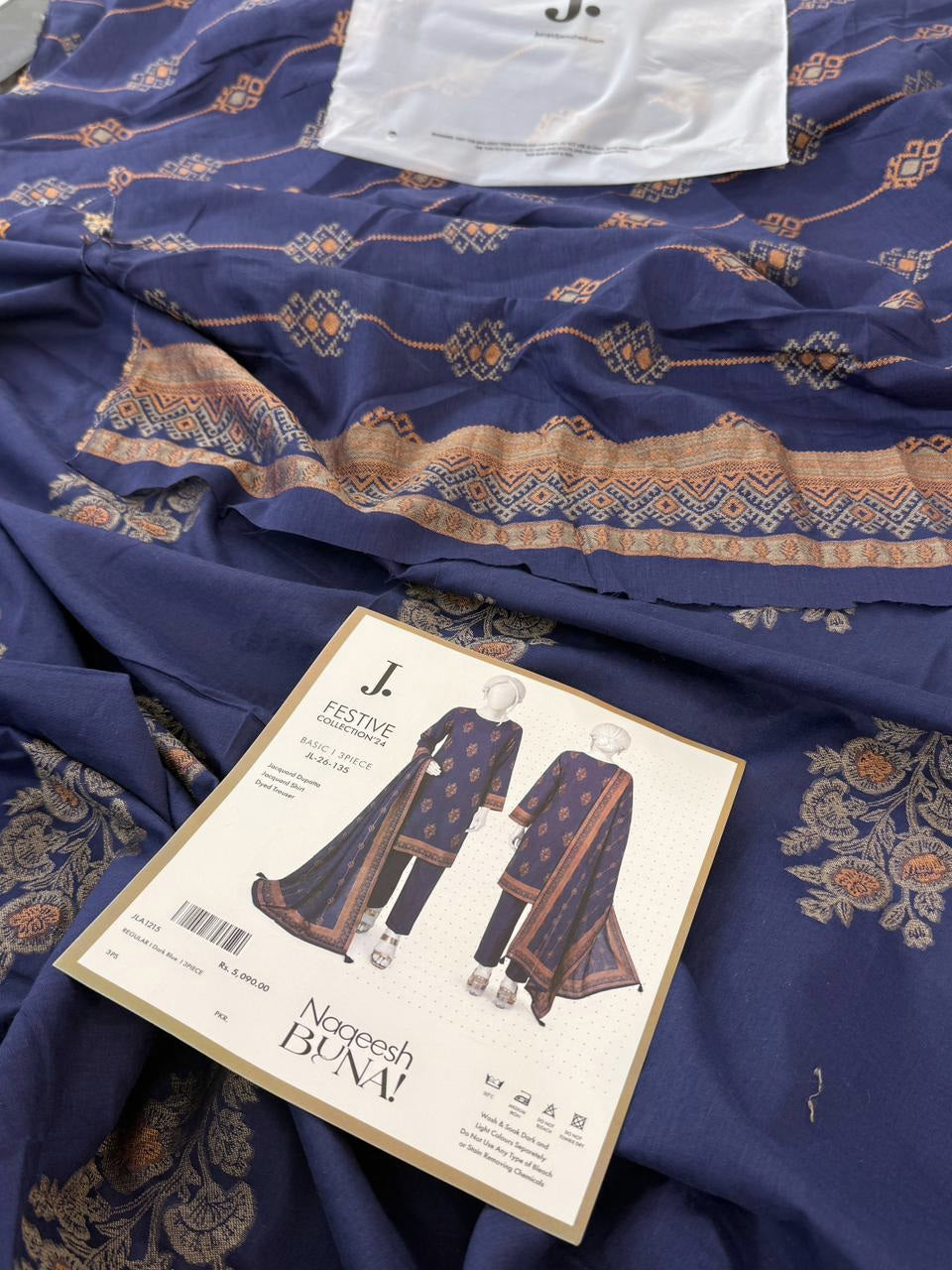 J. LAWN JACQUARD 3 PC