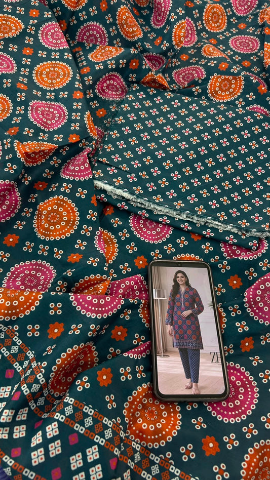 ZESH 2 PC LAWN SHIRT TROUSER