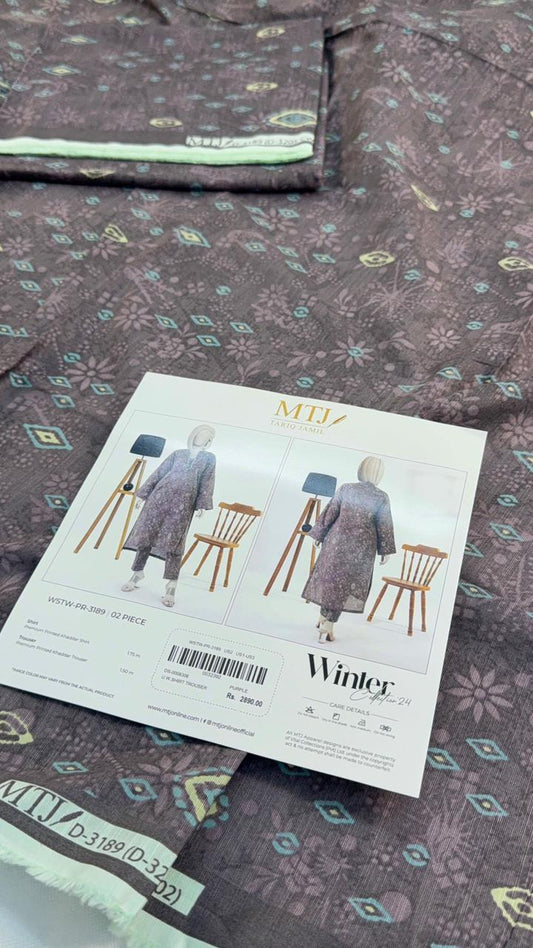 MTJ KHADDAR 2 PC SHIRT TROUSER