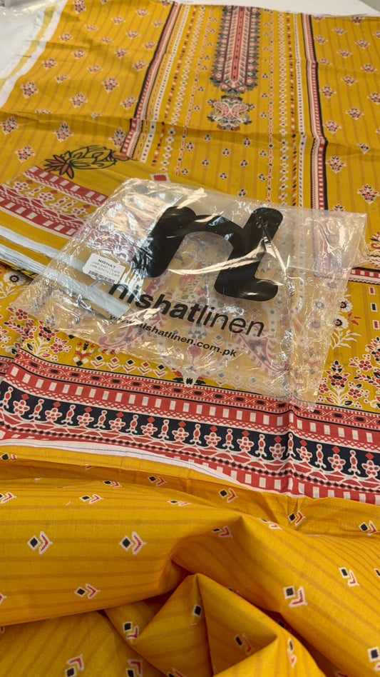 NISHAT 2PC SHIRT DUPATTA