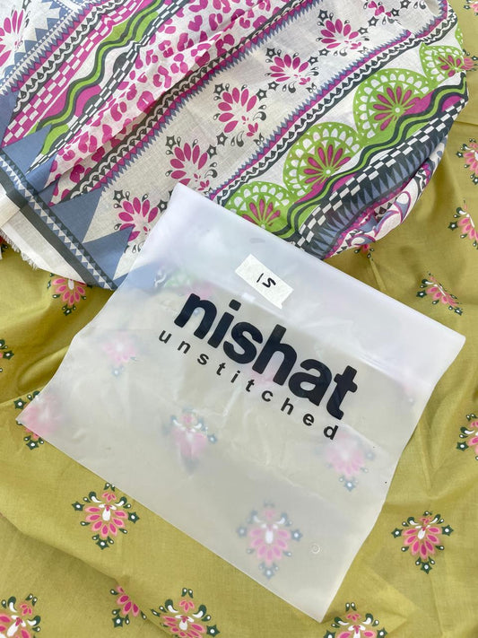 NISHAT SHIRT DUPATTA LAWN 2PC