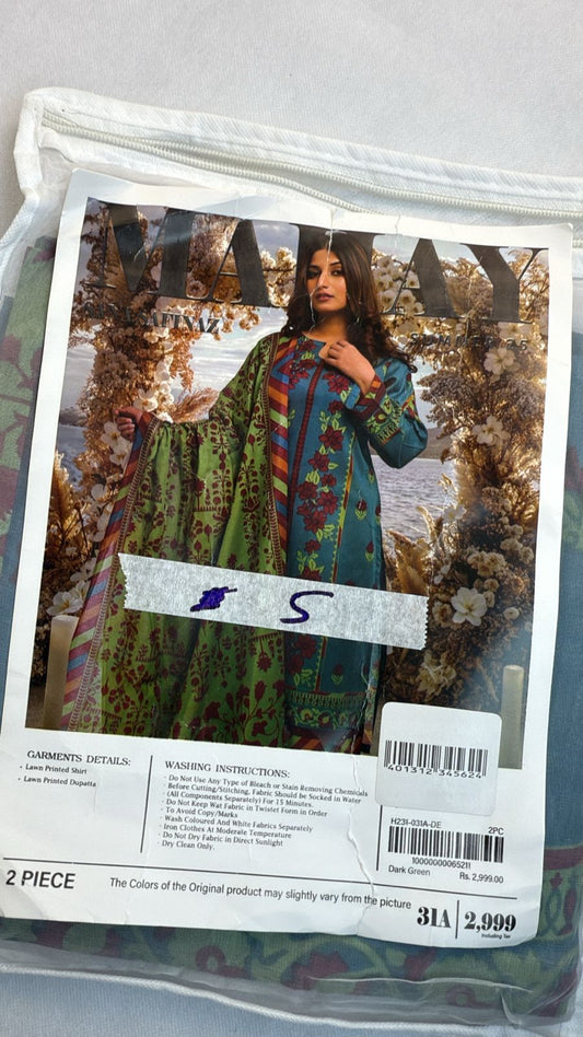 LAWN 2 PC SHIRT DUPATTA