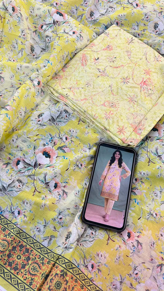 ZESH 2 PC LAWN SHIRT TROUSER