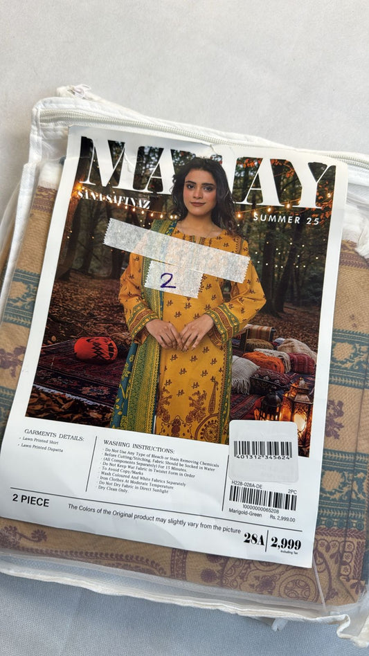 LAWN 2 PC SHIRT DUPATTA