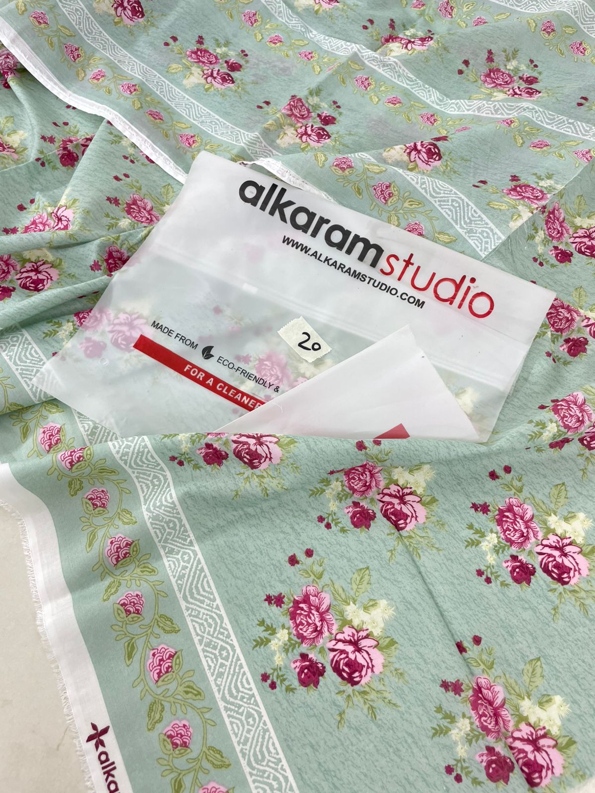 2PC LAWN SHIRT DUPATTA