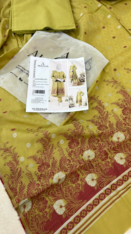JACQUARD LAWN 3 PC