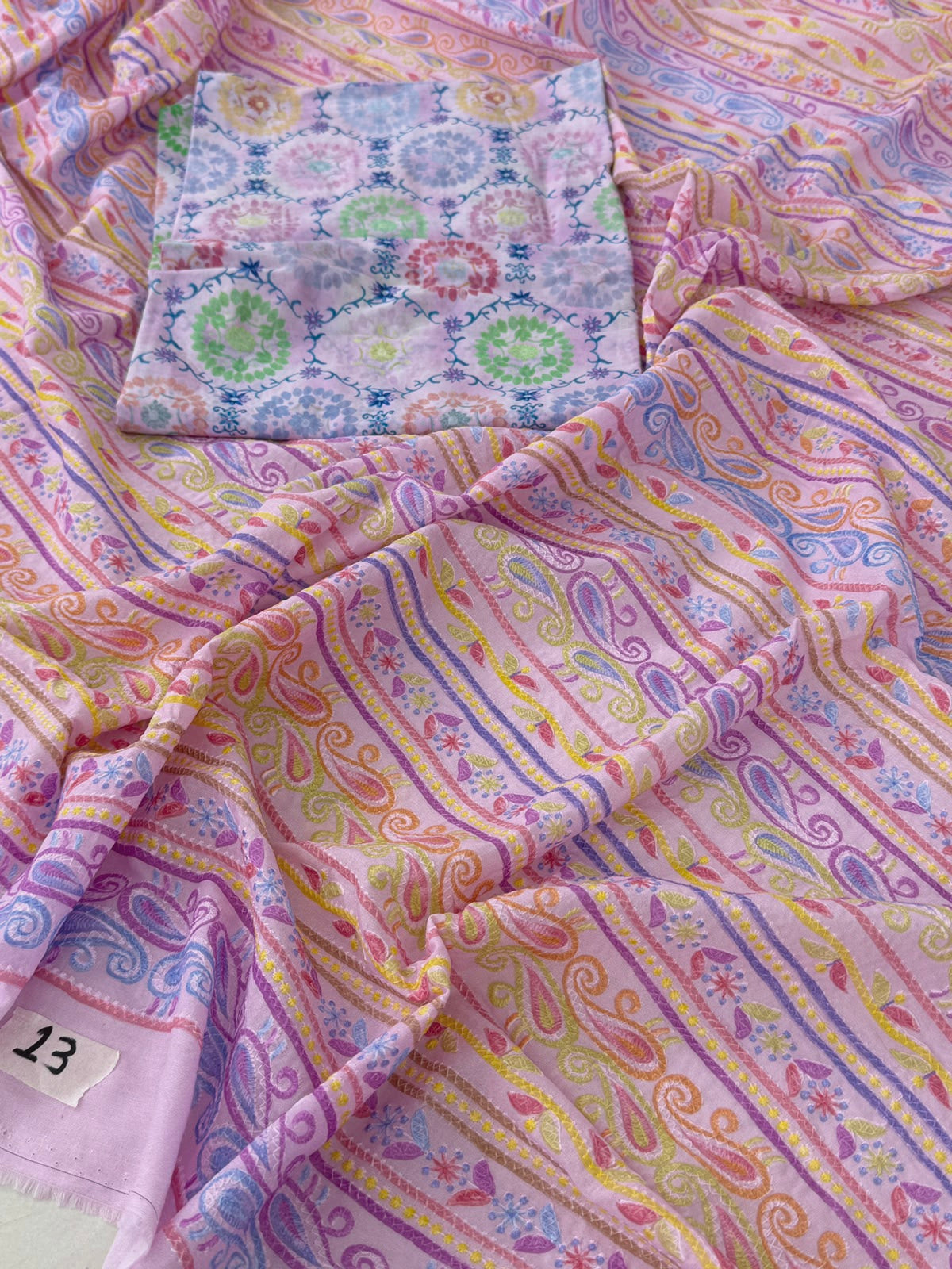 CHICKANKARI LAWN LUXURY 2 PC SHIRT TROUSER