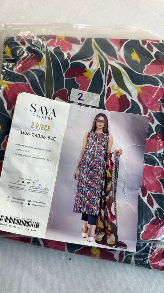 LAWN 2 PC SHIRT DUPATTA