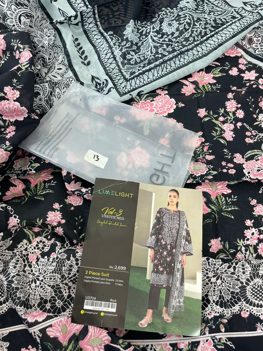 2PC LAWN SHIRT DUPATTA