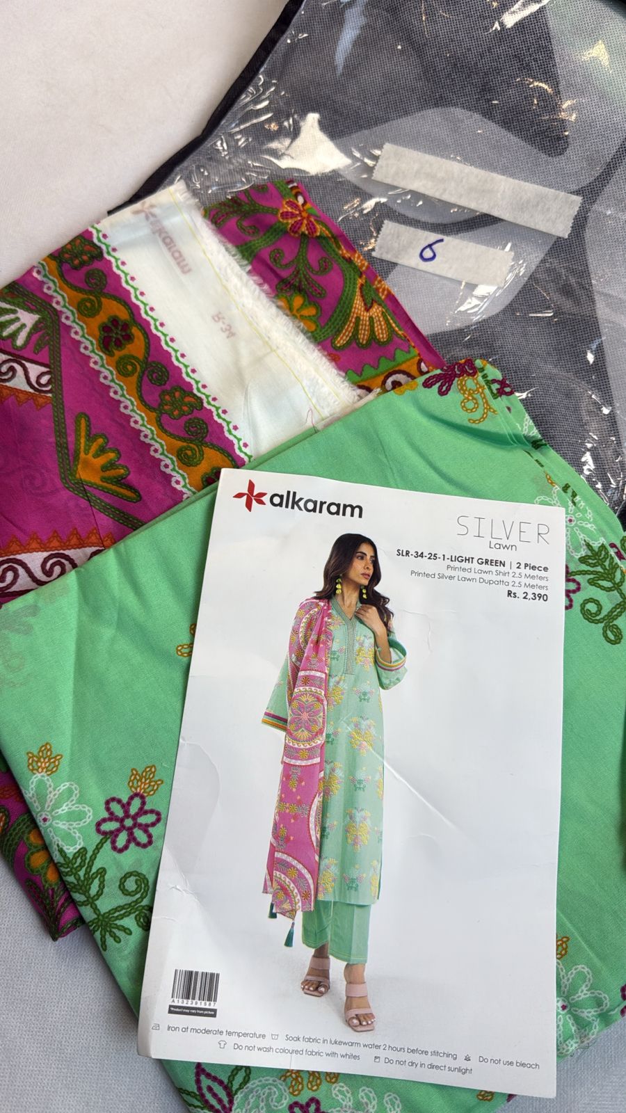 LAWN 2 PC SHIRT DUPATTA