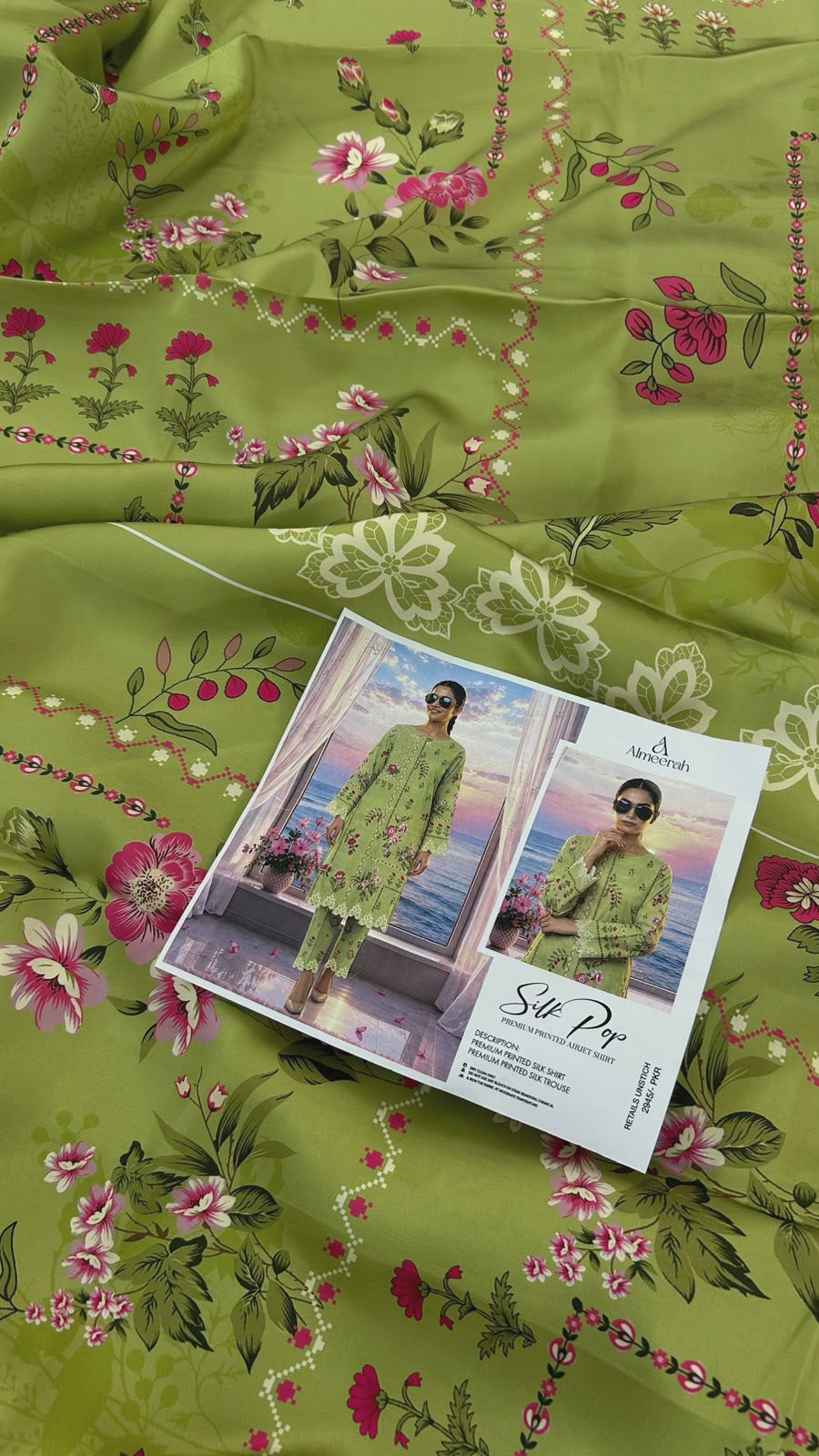 SILK 2 PC SHIRT TROUSER