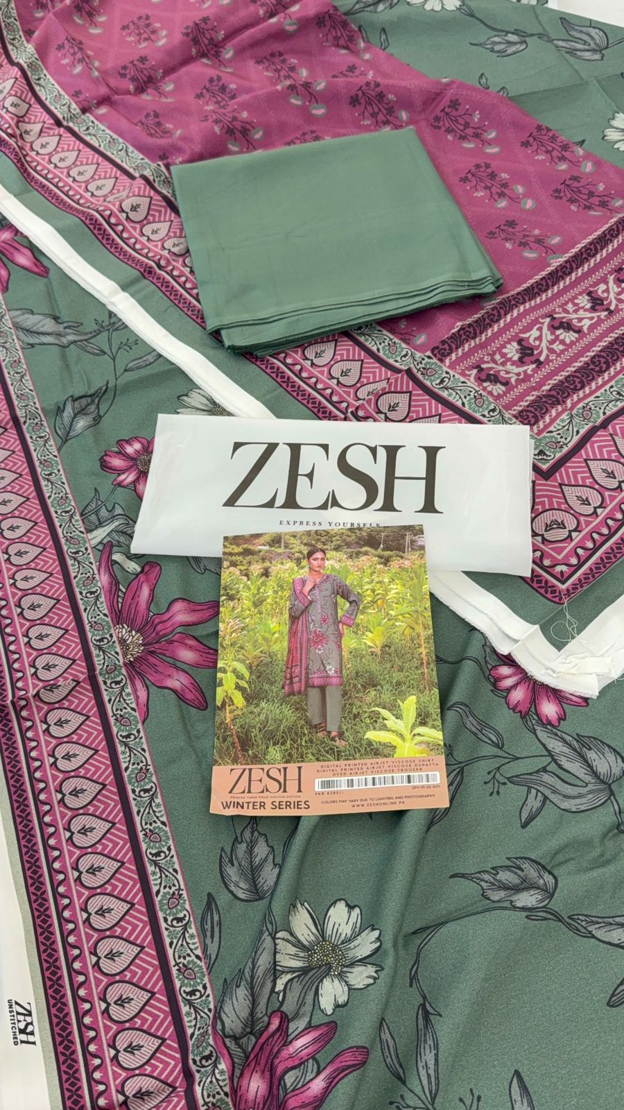 ZESH LINEN WINTER 3 PC