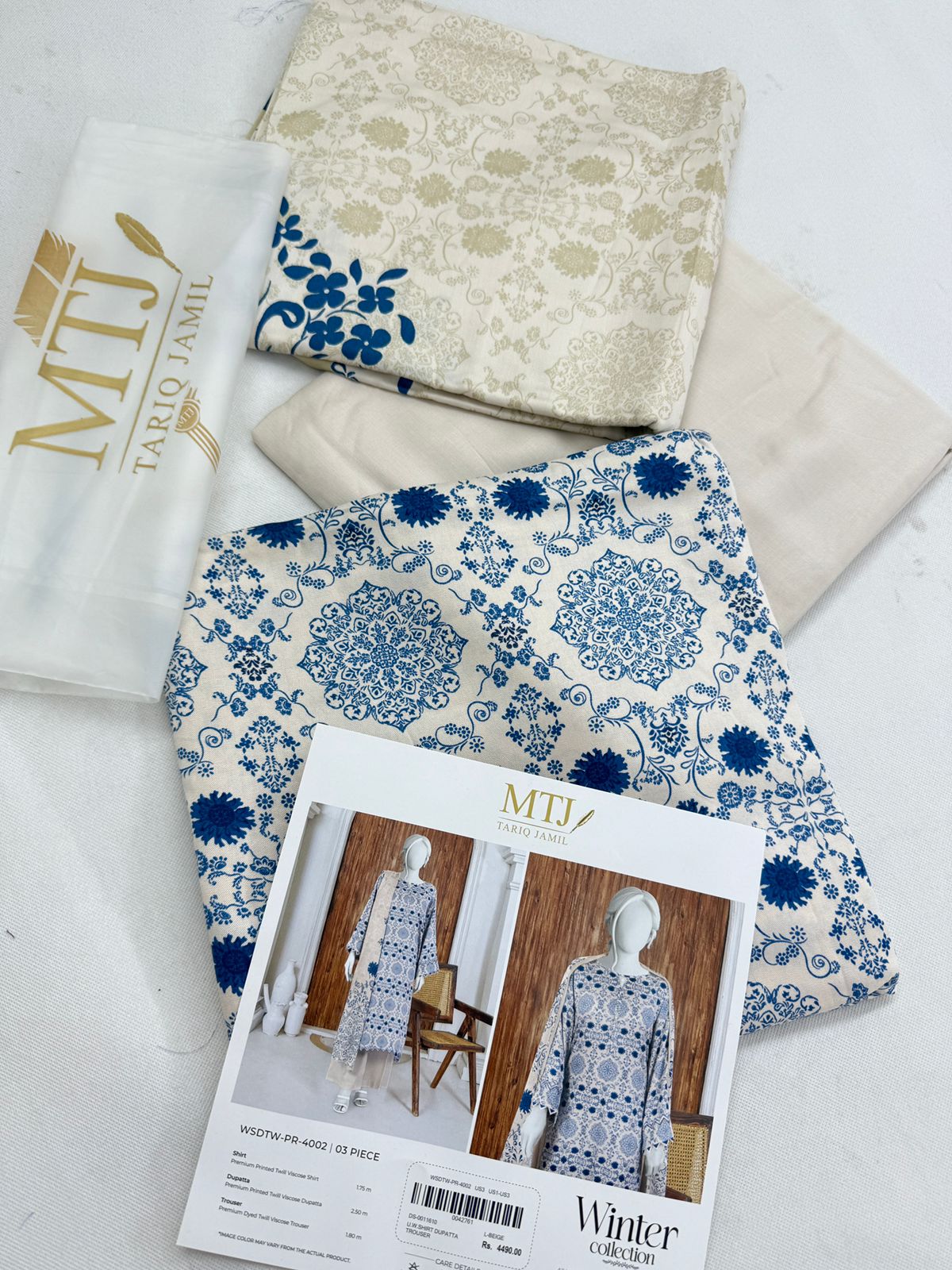 MTJ TWILL VISCOSE 3 PC