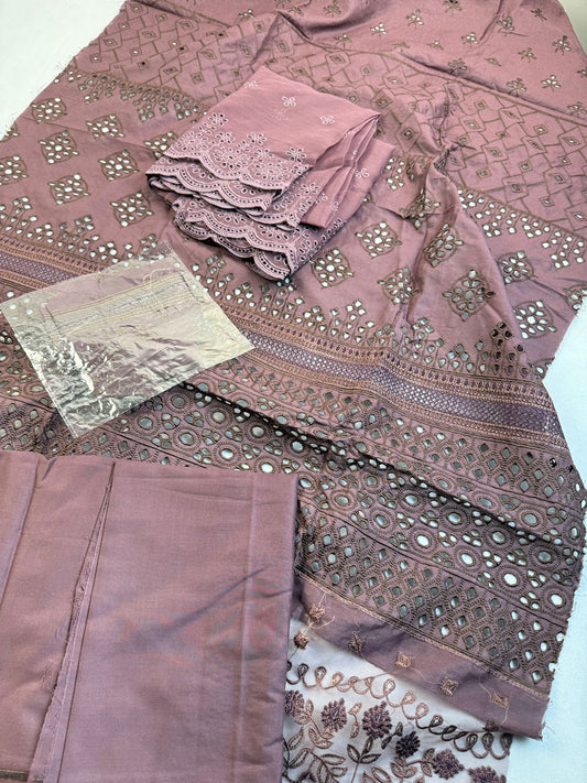 3 PC LAWN CHICKANKARI